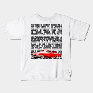 Tucker 48 Vintage Classic car with its history Kids T-Shirt